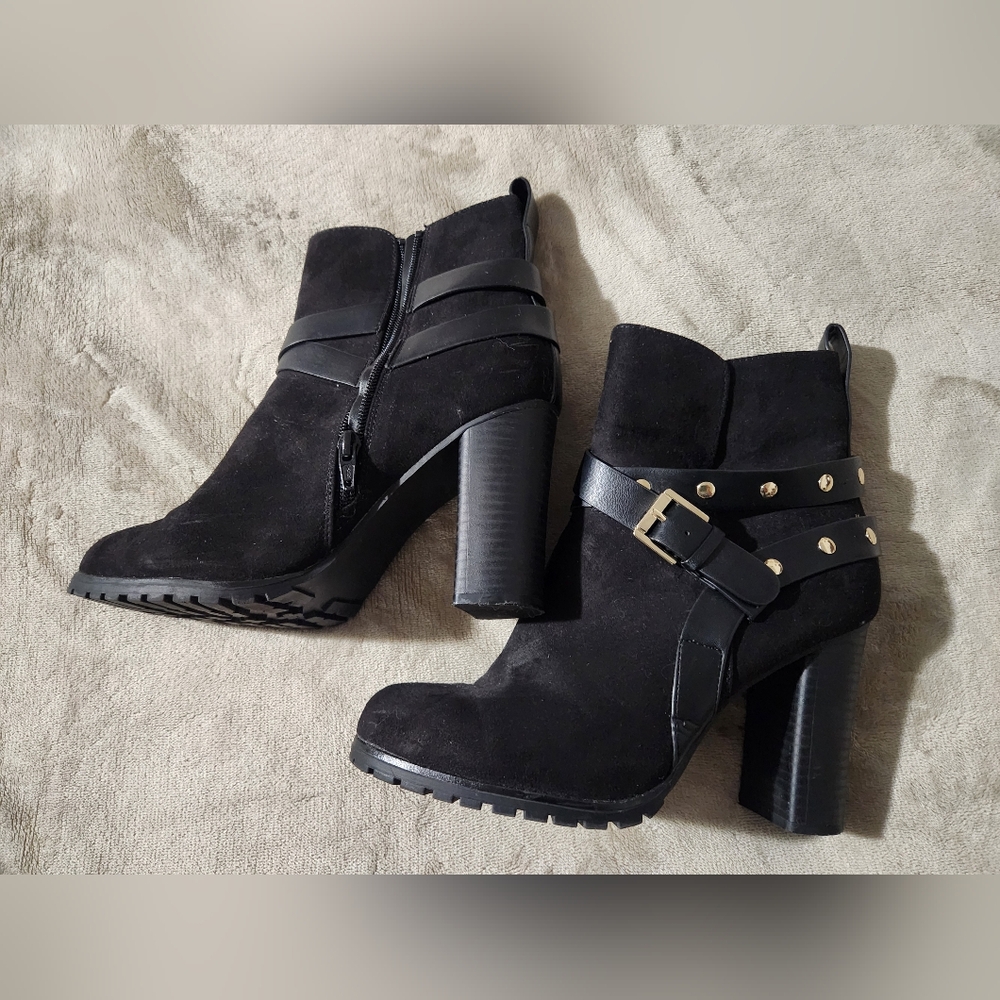 Apt 9 ankle heel boots